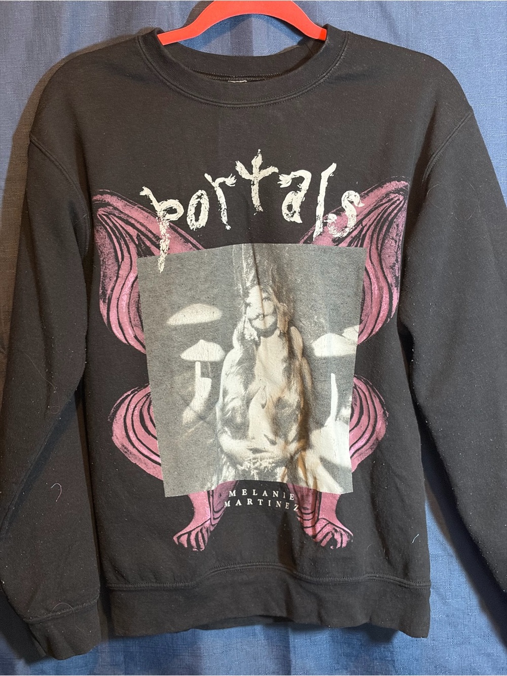 Melanie Martinez 'Portals' Black Graphic Sweatshirt